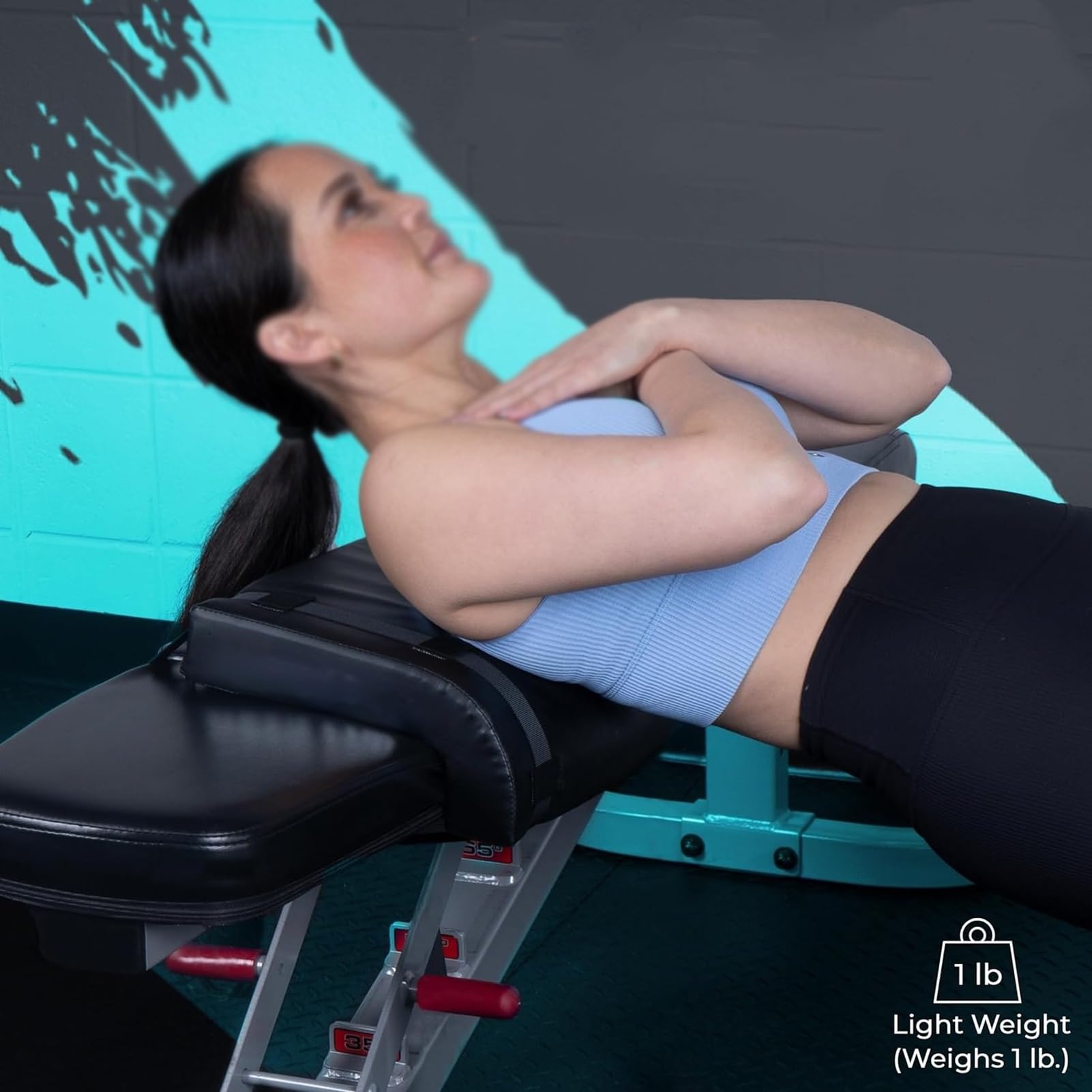 XingLi Chest Pushers Scapular Pad, Bench Bench Accessories, Bodybuilding Chest Pushers Pad, Fitness Aid Accessories, Hip Push PadSoft Elasticated Comfortable Hip Push Protection Plate