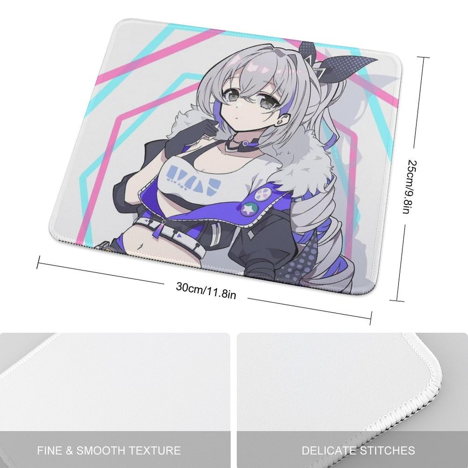 Amazon.co.jp: 銀狼 崩壊：スターレイル マウスパッド ゴム製 防水材質