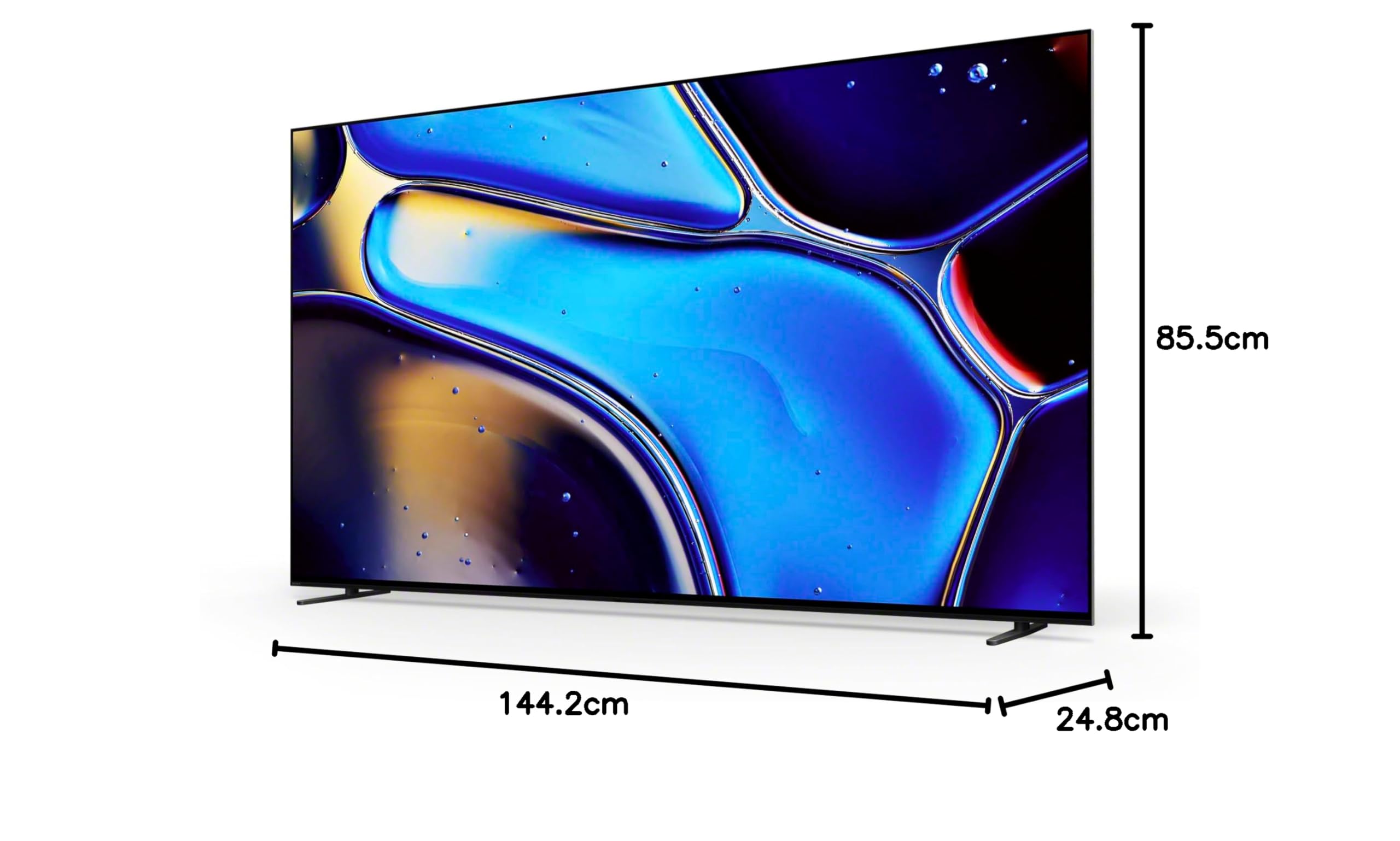 Sony BRAVIA 8 OLED 65 Pouces 4K HDR Google Smart TV |Fonctions Gaming PlayStation 5, IMAX Enhanced, Dolby Vision Atmos, Chromecast, Apple AirPlay, 120Hz 65XR80