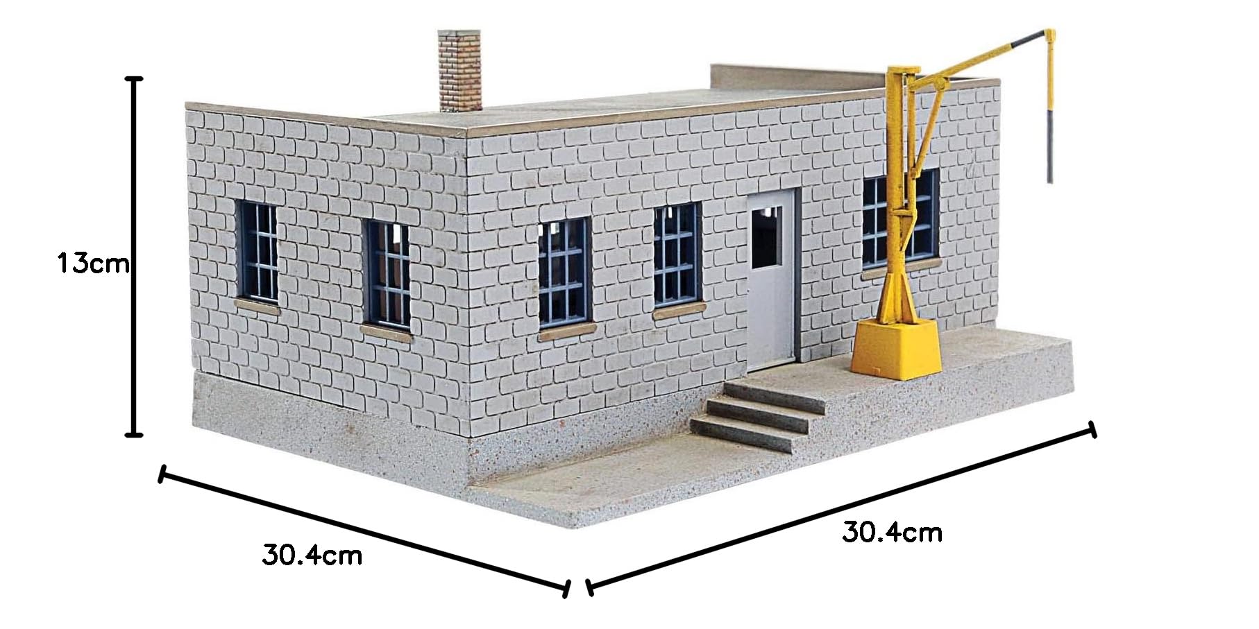 Walthers Spur H0 - Kit de construcción de silo de Cereales