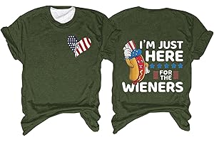 Women's Happy 4th of July Crewneck Graphic Tee