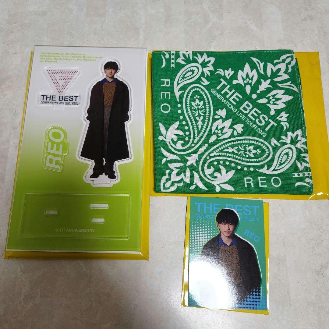 Amazon.co.jp: GENERATIONS 佐野玲於 アクリルスタンド バンダナ  