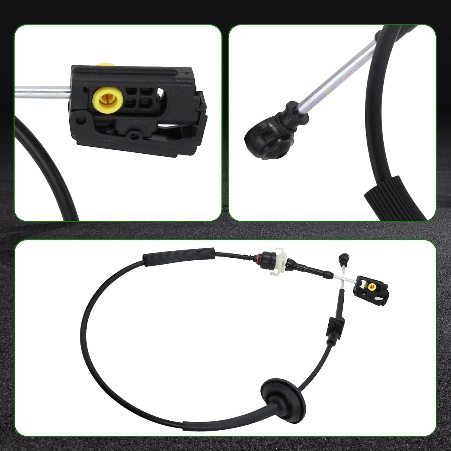 5L3Z7E395BA Automatic Transmission Shift Cable Fit for Ford F150 2005 2006 2007 2008 4.6L 5.4L V8 4R70W, Console Gear Shifter Control Replace 5L3Z-7E395-BA
