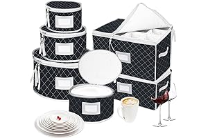 VEROLY China Dinnerware Storage Protectors Make Your Moving Materials