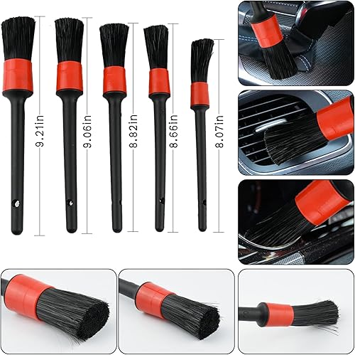 Miniatura 4 de Locisne Kit de lavado de autos con pistola de espuma, kit de limpieza de automóvil con rociador de espuma para automóvil, kit de detalles de