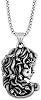 HAQUIL Medusa Pendant Necklace - Snake Medallion Gift Jewelry For Men and Women