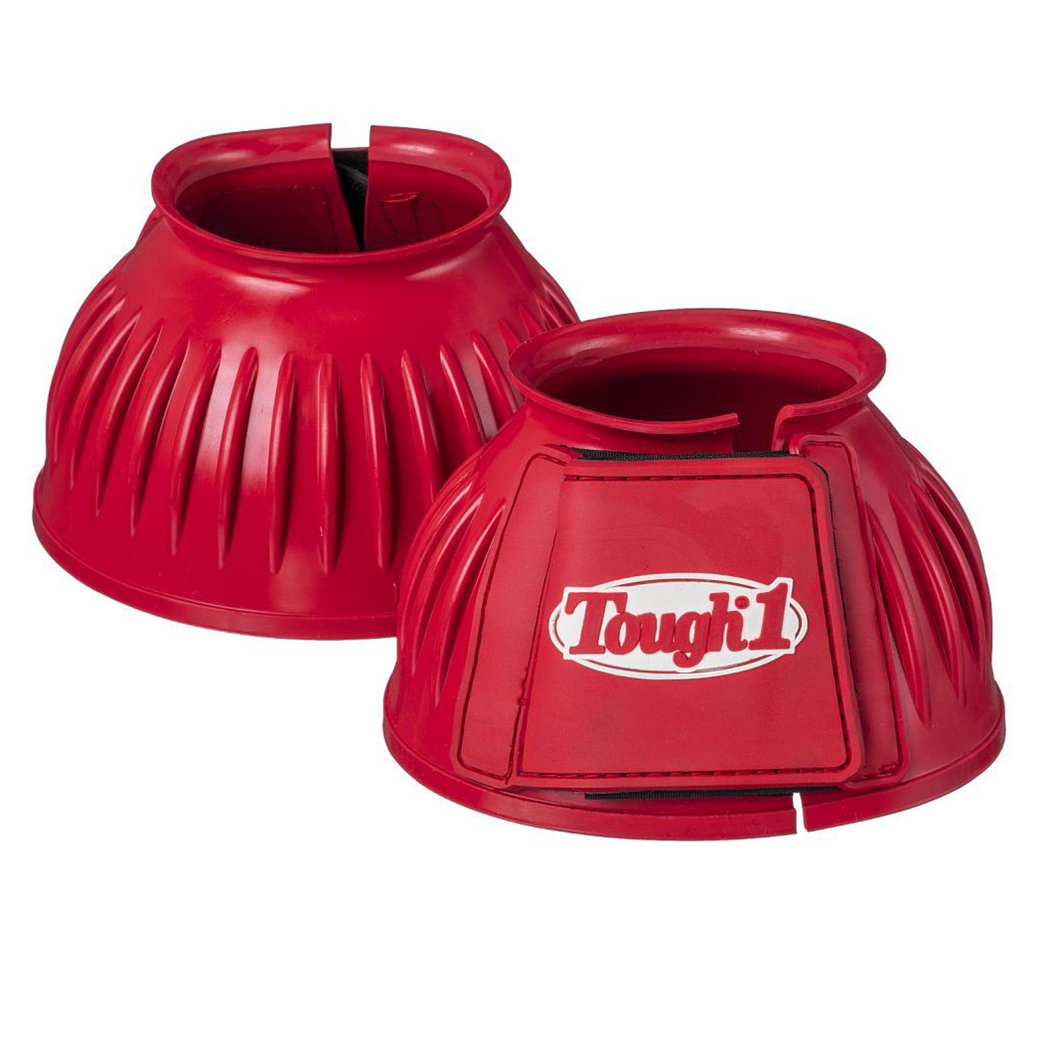 Tough 1 Heavy Duty Double Lock Bell Boots M Red