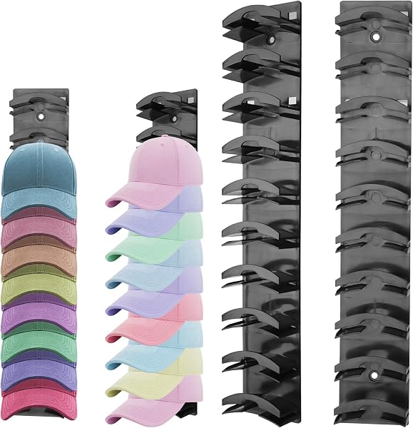 Onilife Hat Organizer for 20 Caps, 2 Pack