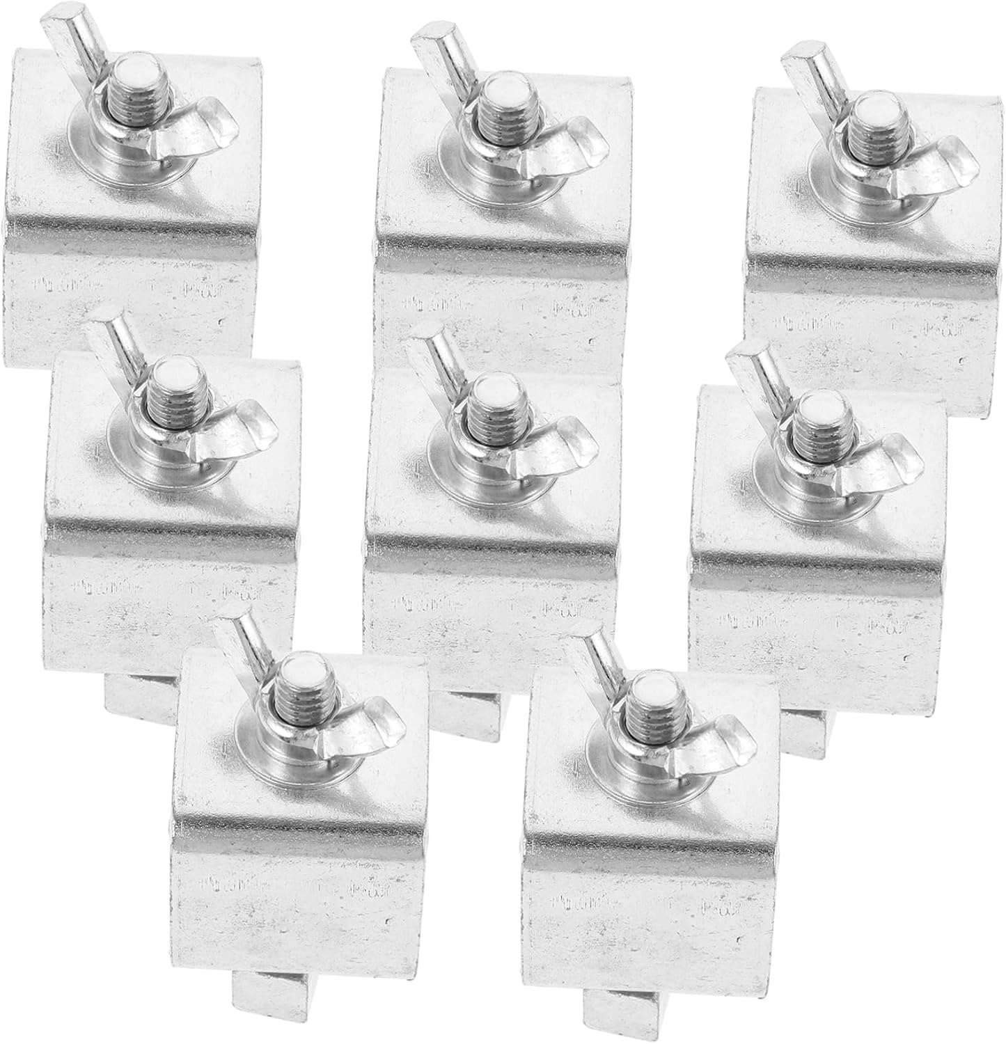 8pcs Heavy Duty Welding Clamps Butt Welding Clips Excellent Electrical Conductivity User-friendly Design for Easy Installation for Automotive and Industrial Use