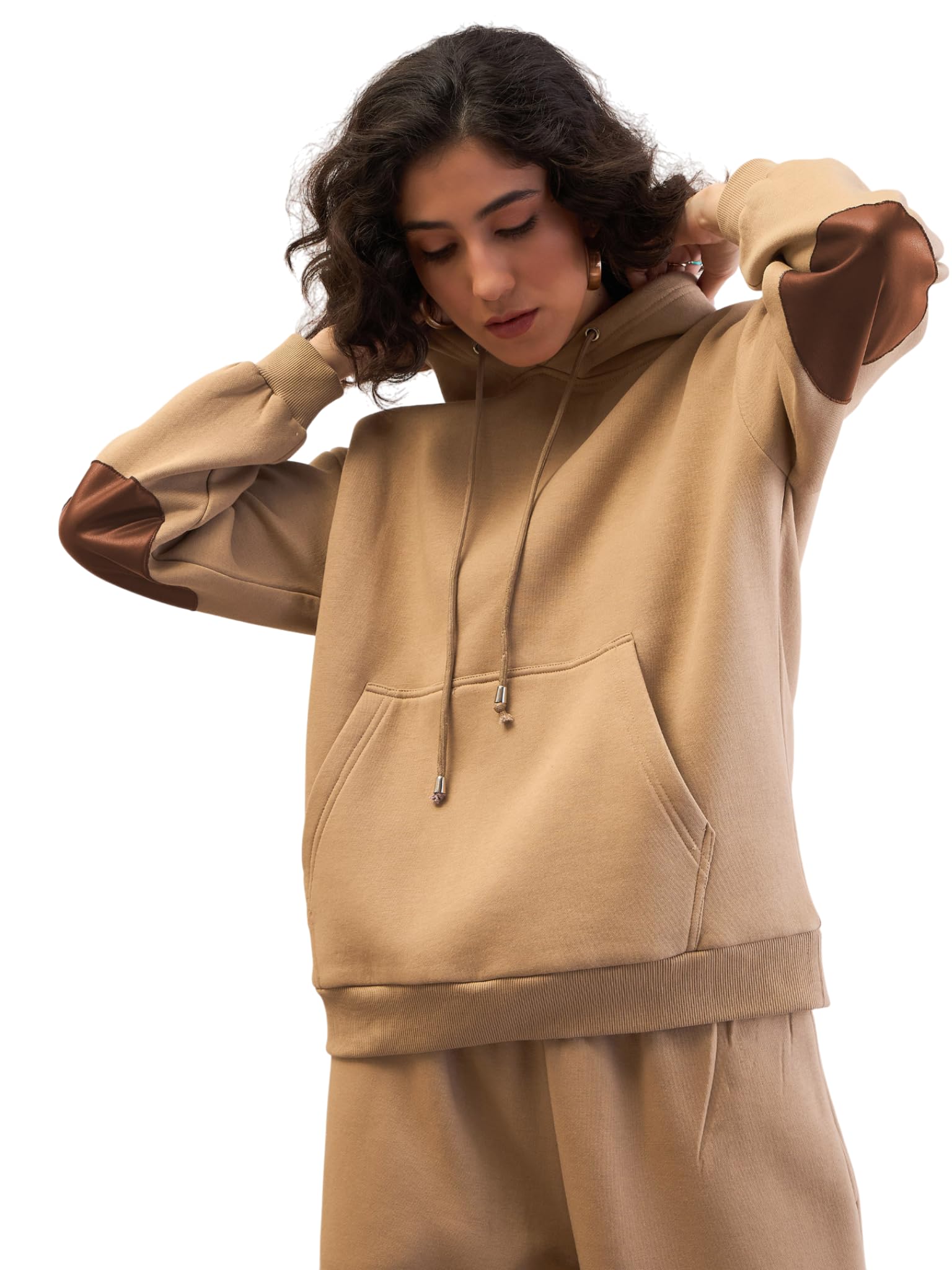 sassafras Women Fleece Oversized Hoodie-picture-44