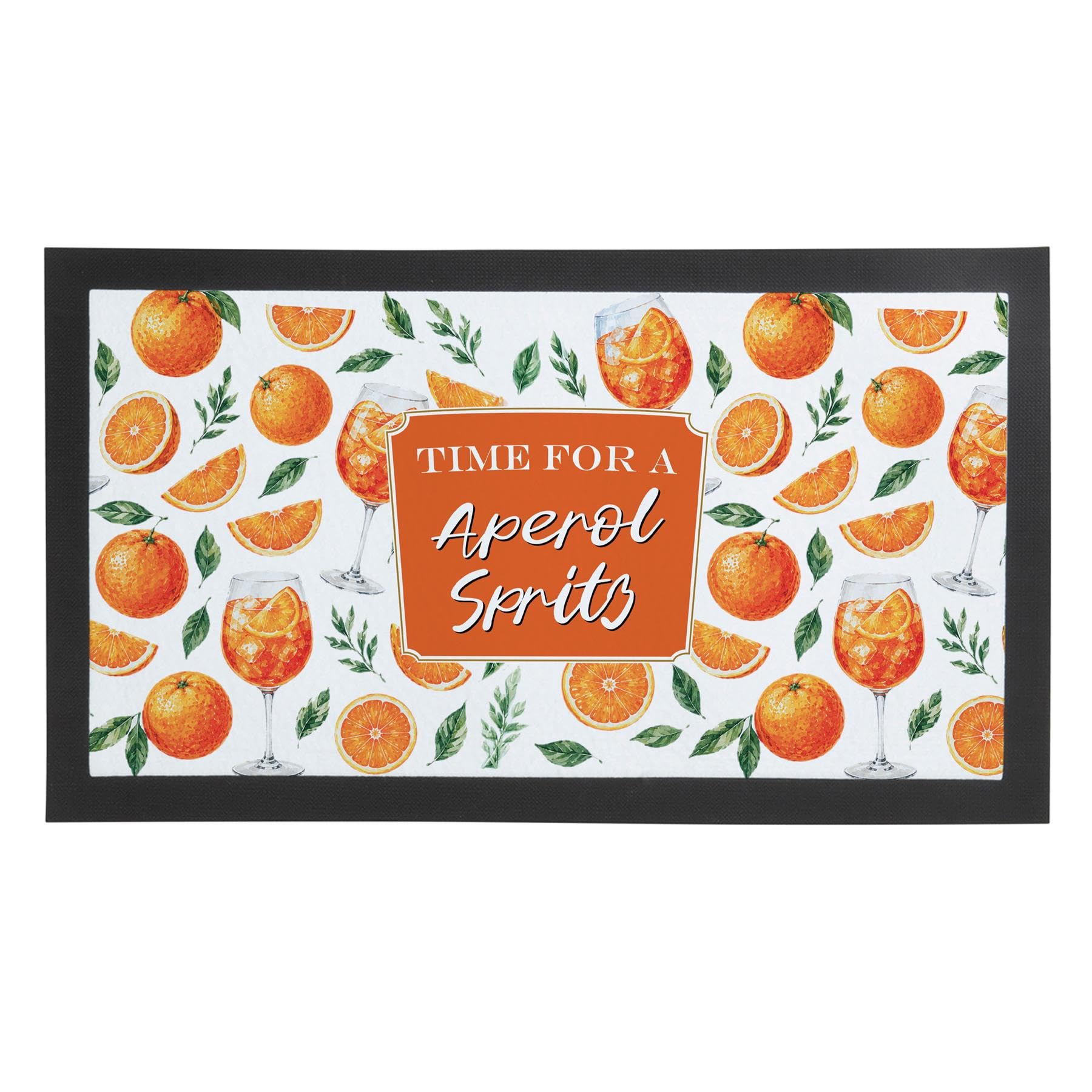 Aperol Spritz Bar Runner Mat - Non-Slip Pub/Cafe Service Mat | 44x25cm