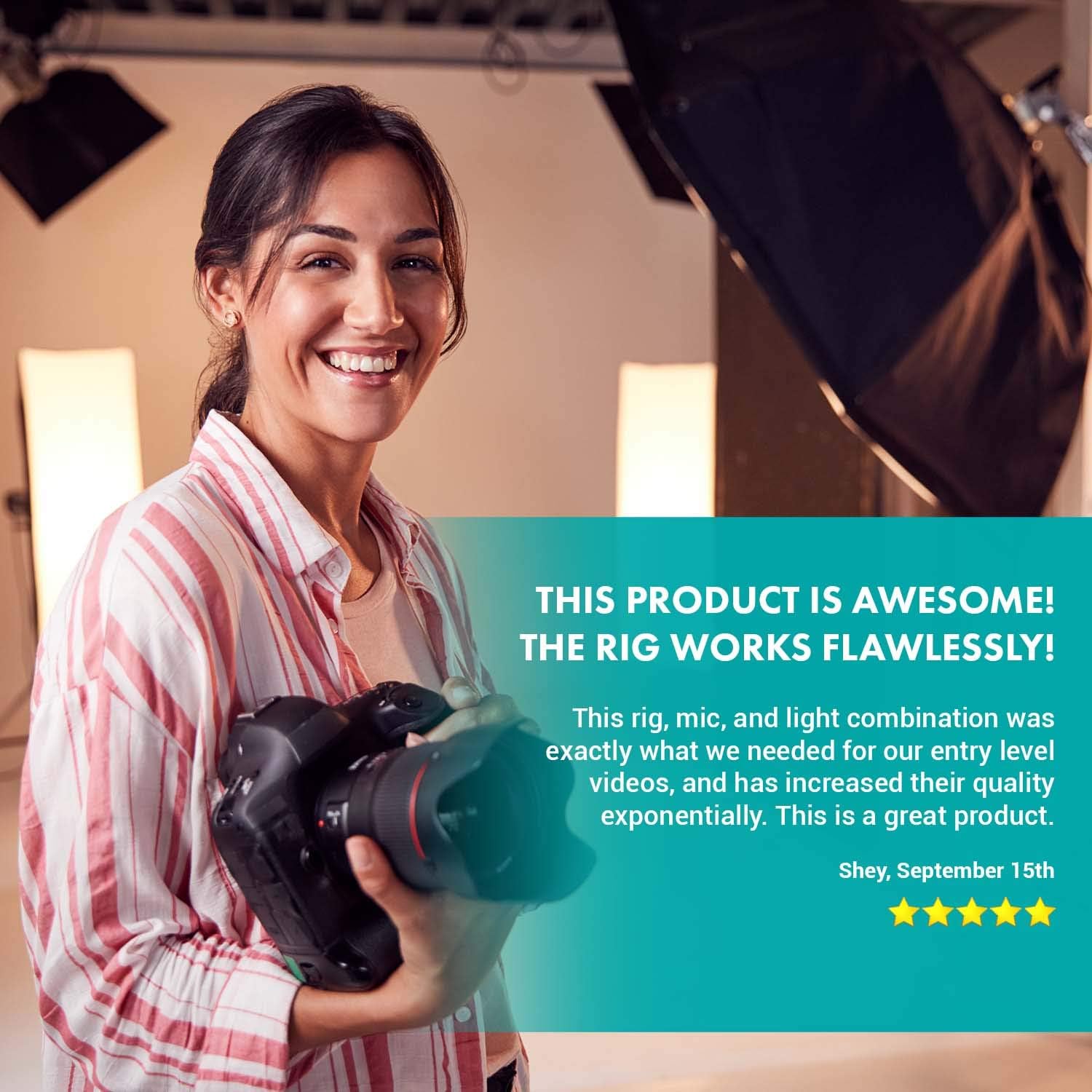 Best Review Movo + Sevenoak Micrig U Grip Handle with Built-in Stereo Microphone, LED Light, and Camera Accessories - Stabilizer for Camera, Smartphones, and GoPro Action Cameras Amazon Crazy 🔥 Deals Movo + Sevenoak Micrig U Grip Handle with Built-in Stereo Microphone, LED Light, and Camera Accessories - Stabilizer for Camera, Smartphones, and GoPro Action Cameras
