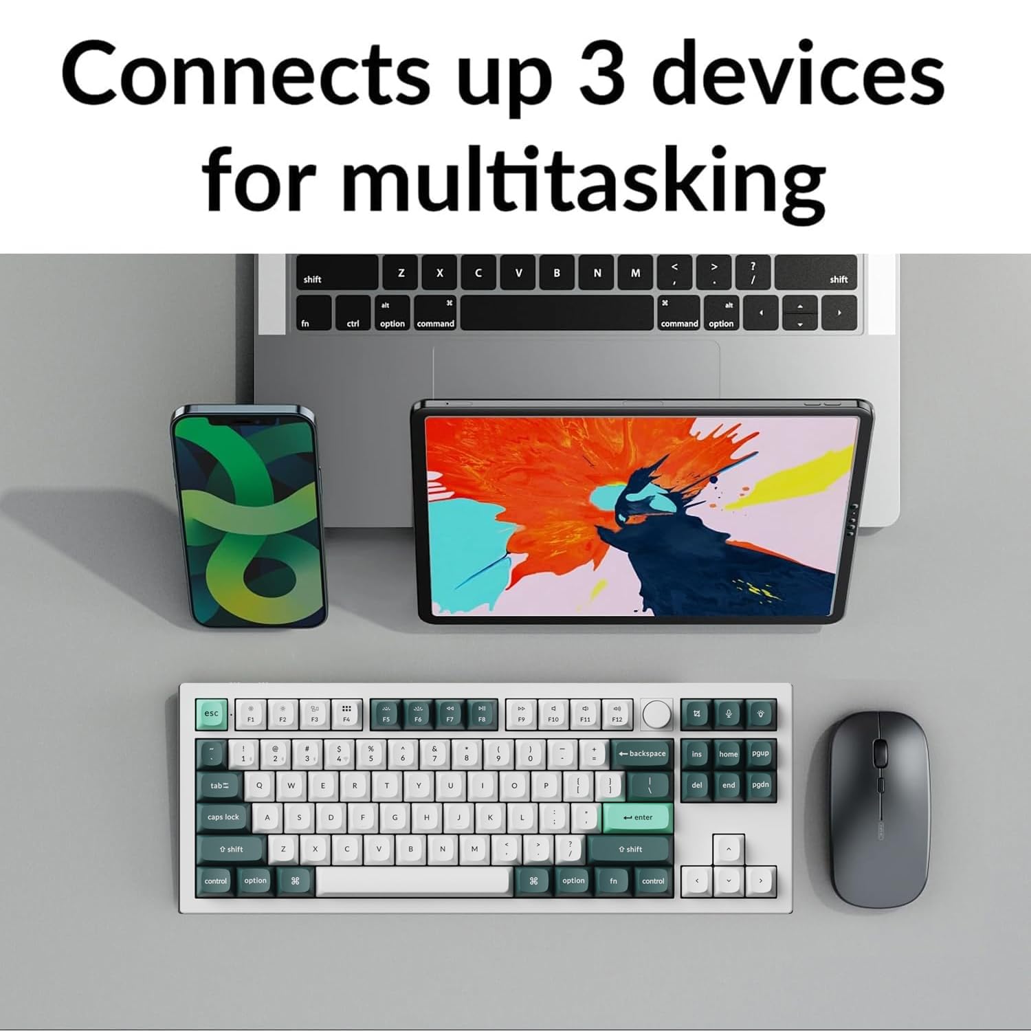 Amazon.com: Keychron Q3 HE QMK Wireless Custom Mechanical