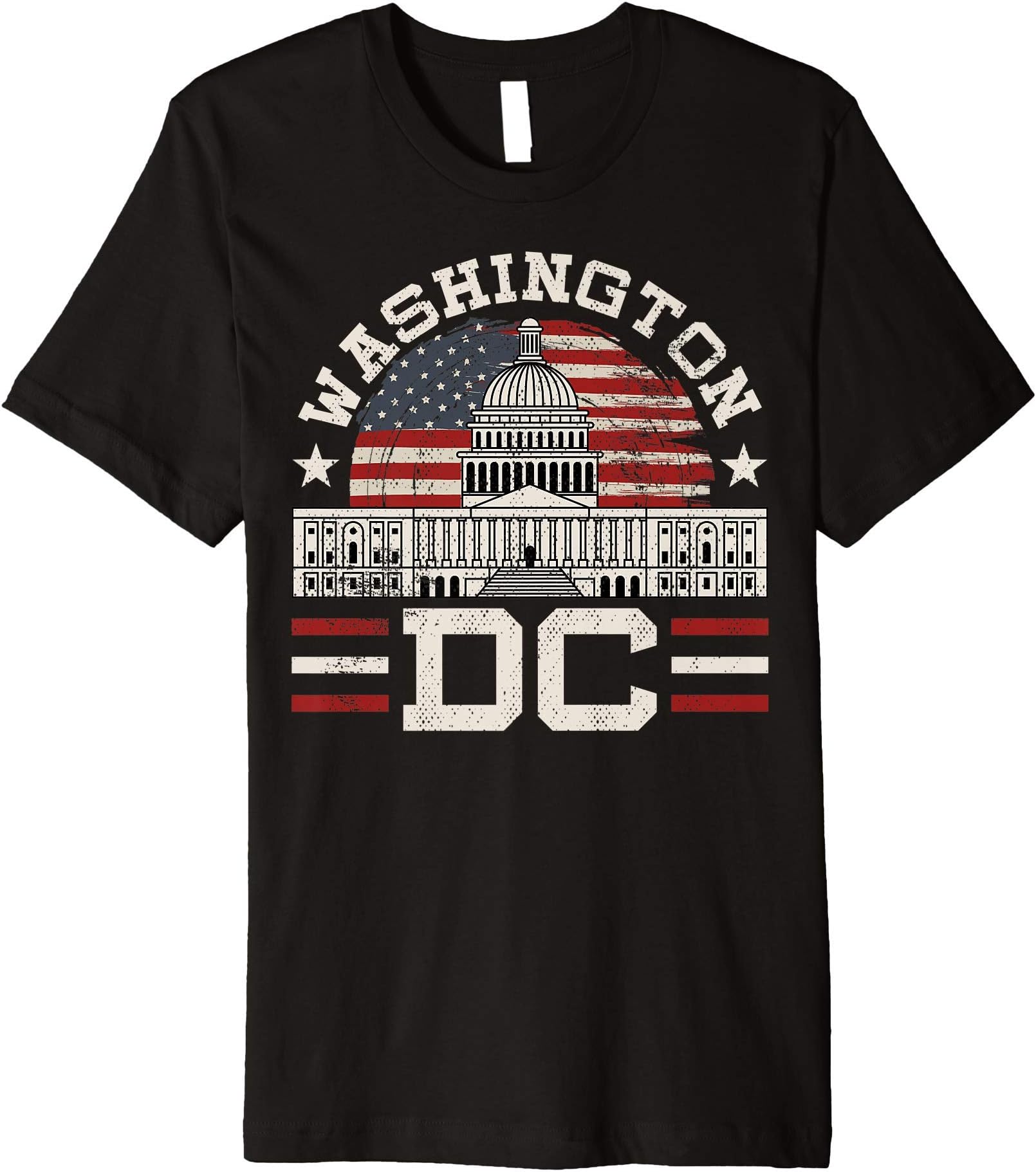 Love Washington DC USA Gift Design Idea Premium T-Shirt