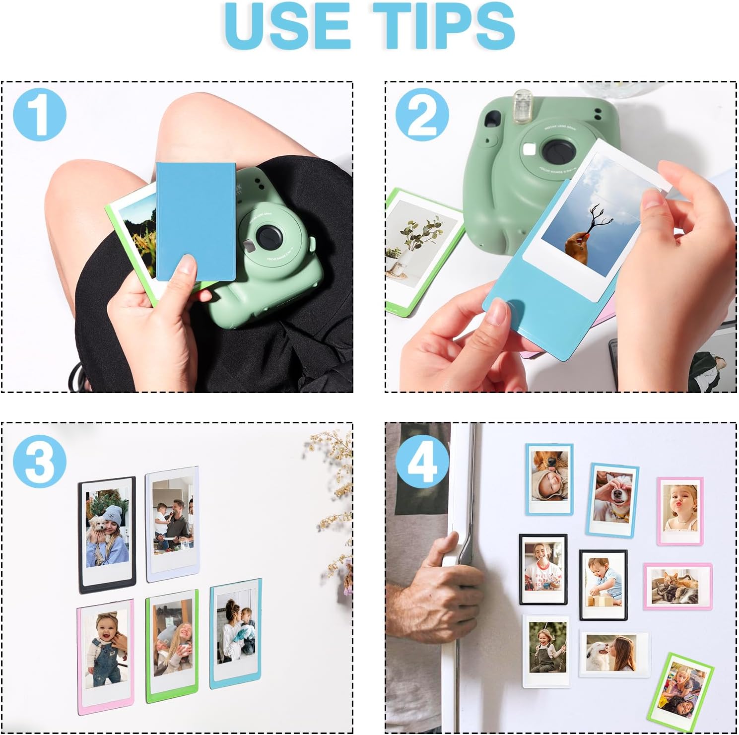 Mini Magnetic Picture Frame for Fujifilm Instax Mini Instant Camera