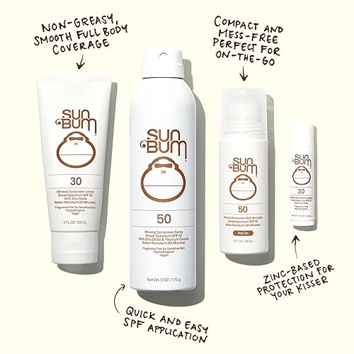 Miniatura 4 de Sun Bum Mineral SPF 30 Loción de protección solar  Vegano y Hawaii 104 Reef Act Cumple (libre de octinoxato y oxibenzona) Protector solar natural de