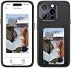 Smart Ink Screen Case Portrait Picture Photo Digital Phone Case for iPhone 15 Pro Max DIY Custom NFC Four-Color E-Ink Phone Case Mobile Case Customized Image Changing Display Printing Machine Black