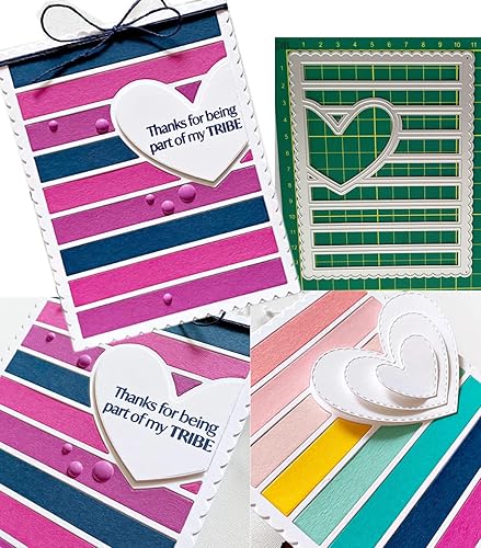 Miniatura 2 de Dezapuby Troqueles de corte de metal para hacer tarjetas troqueladas, kit de álbumes de recortes, álbum de fotos de papel para bricolaje,