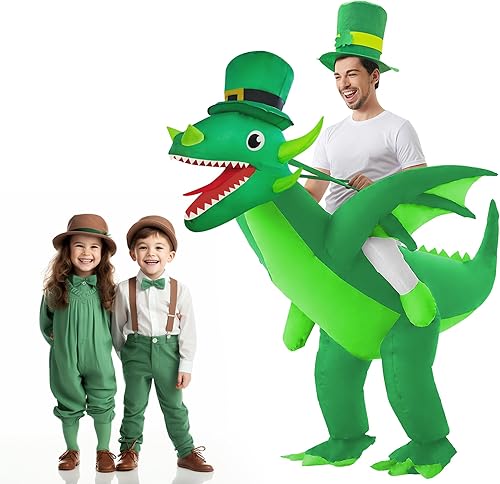 Miniatura 6 de DAHAKII Disfraz inflable de Navidad, decoración de Navidad, disfraz inflable para adultosdesfile de Navidad