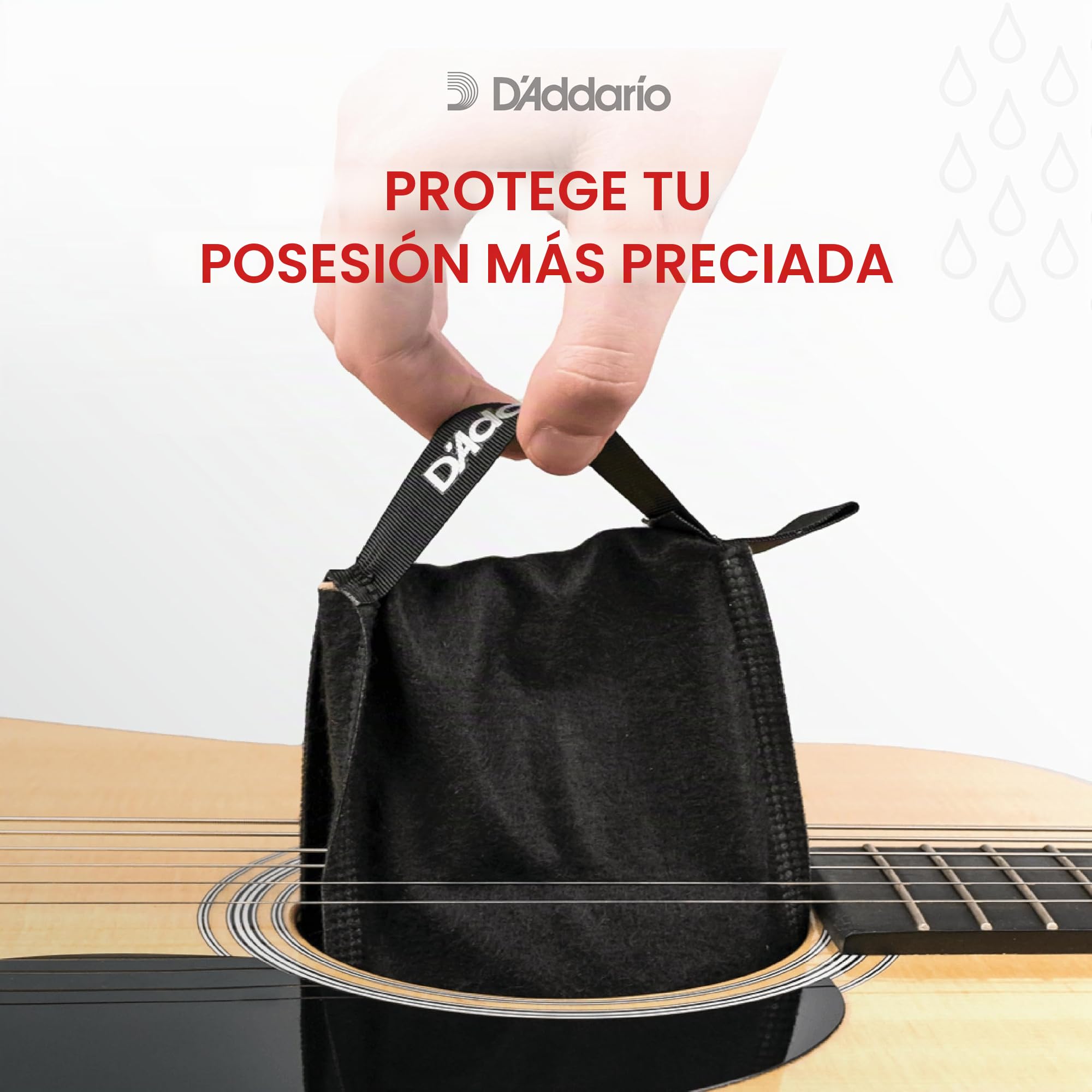 D'Addario Humidificador Guitarra - Humidipak Maintain Kit - Sistema Automático de Control de la Humedad - Sistema de Control de la Humedad de dos vías, sin Mantenimiento, para Guitarras