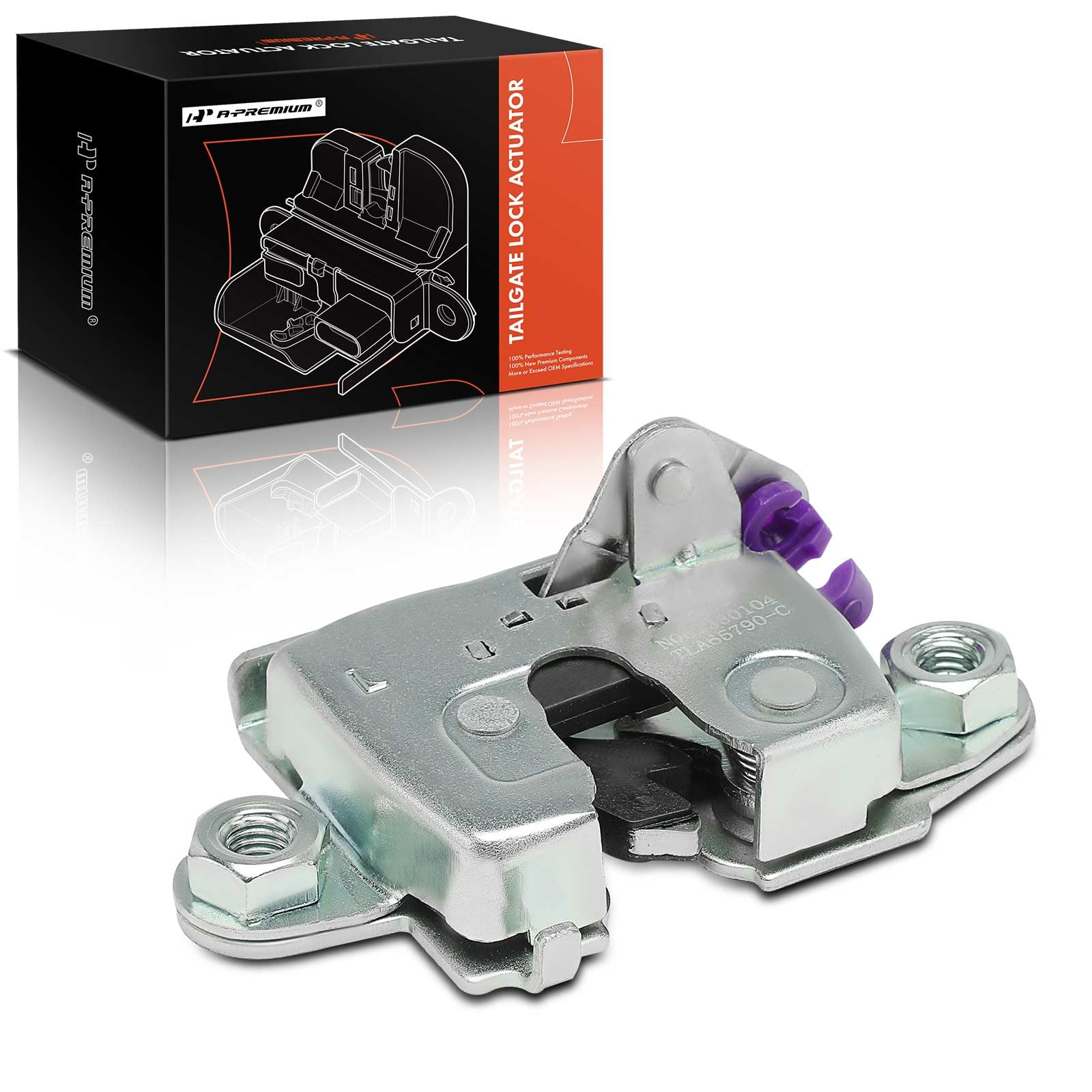 A-Premium Rear Left Tailgate Trunk Lid Latch Lock Actuator Compatible with Toyota - Tundra 2007-2021 - Replace# 657900C041