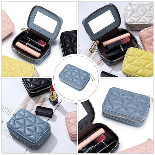 Miniatura 6 de Mini bolsa de maquillaje organizador de viaje bolsa de almacenamiento de lápiz labial bolsa de maquillaje lindo