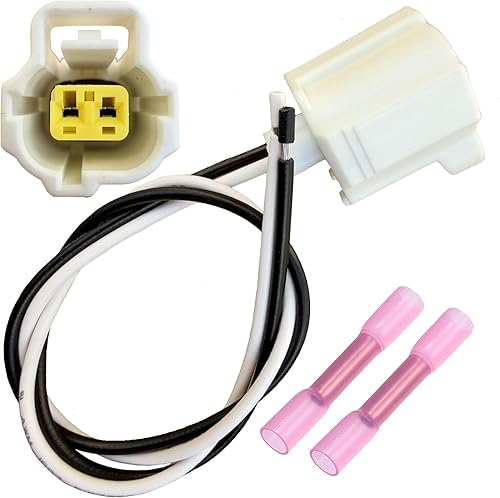 Conector - Sensor de temperatura del refrigerante y arnés de cableado del calentador de combustible para Ford Edge (10-07), Explorer (10-01),
