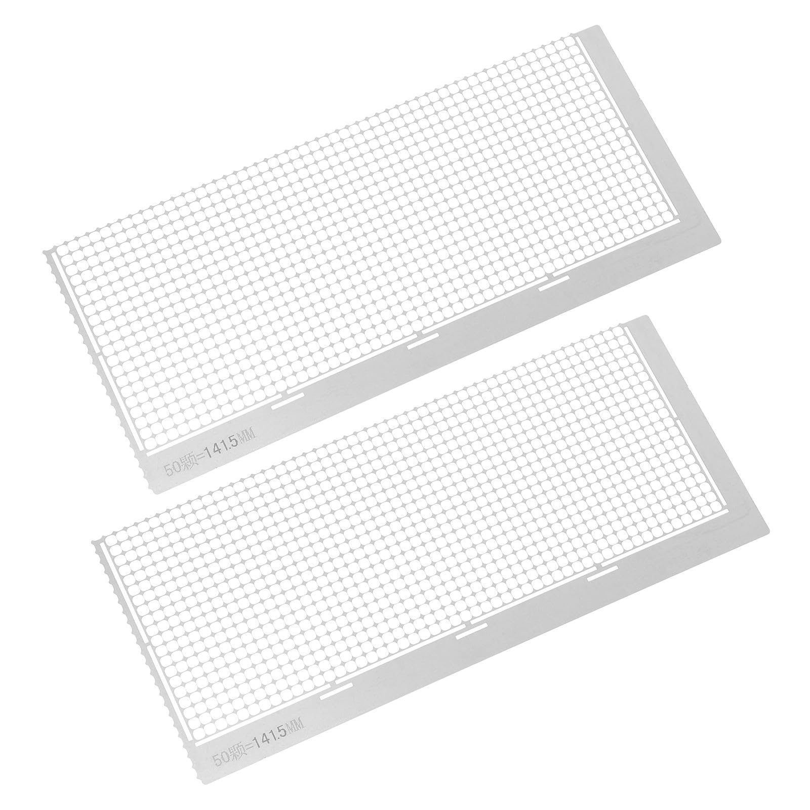 Regla de malla minkissy para pintar gemas con precisión en tus manualidades DIY
