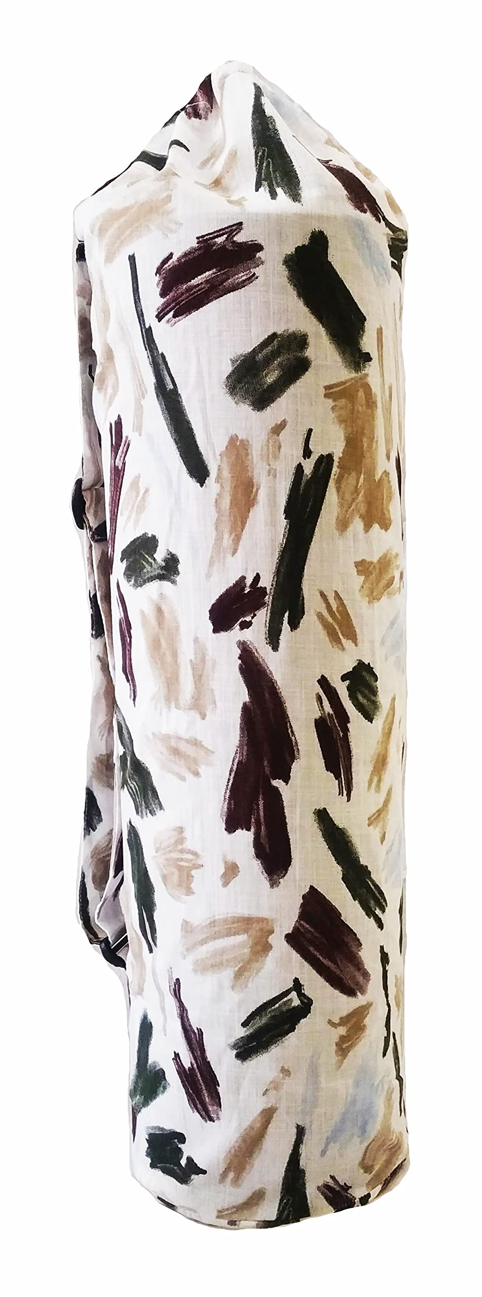 O2 Breathe Yoga Mat Bag, Eco-lite style White & coloured brush strokes, Double Straps (B0BC9T2G98) Amazon Price History, Amazon Price Tracker