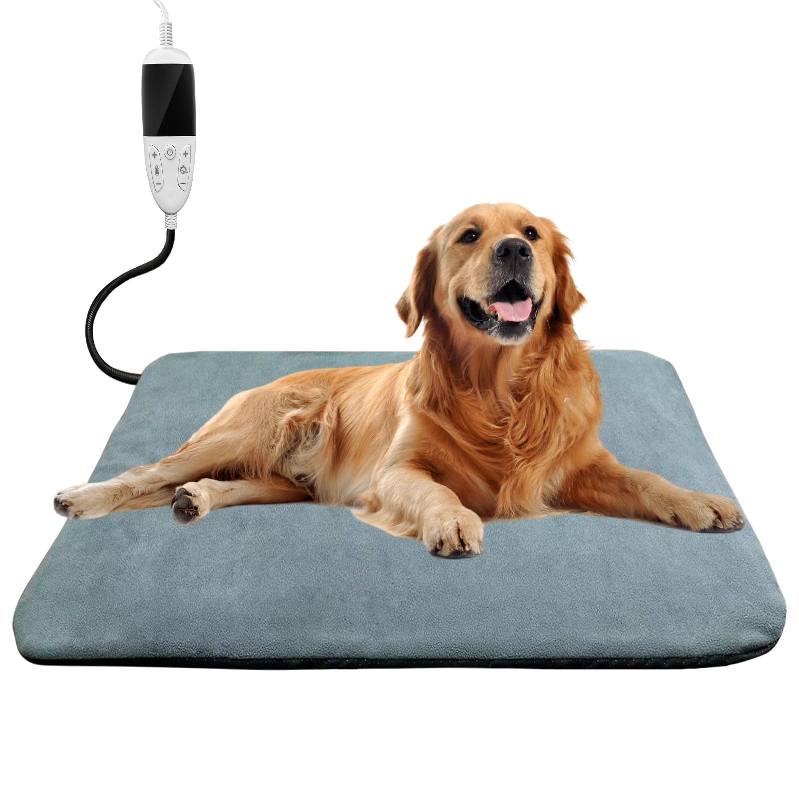 Photo 1 of SmartTail Dog Heating Pad - 36x24in, Grey, X-Large