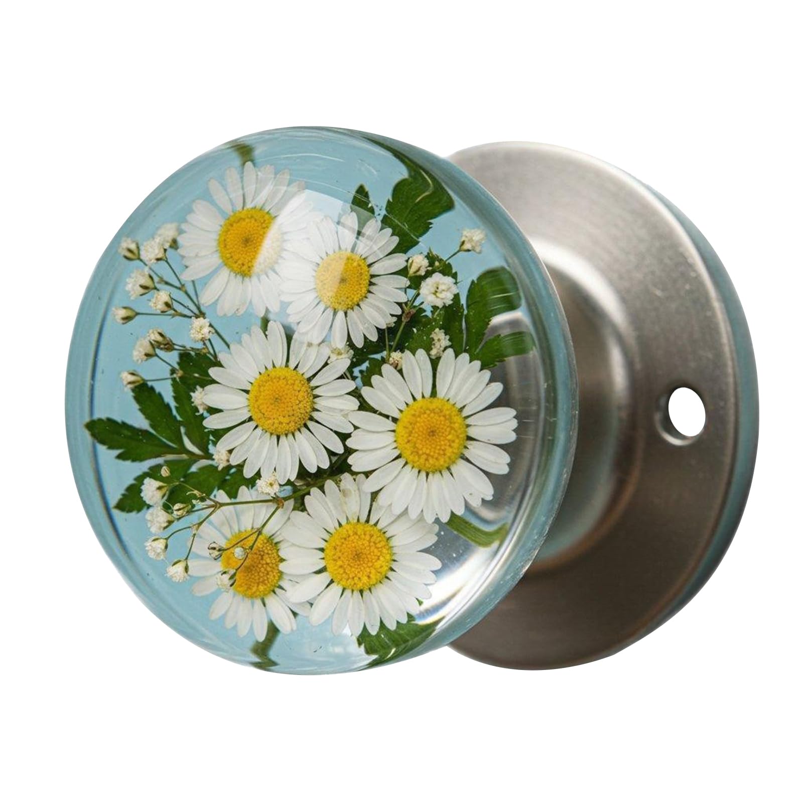 Bendzabl B Endzabl Nature Themed Flower Door Kno Retro Styles Round Edroom Decoration Handcraft Artistics Door Handle Home Renovations Flower Handle