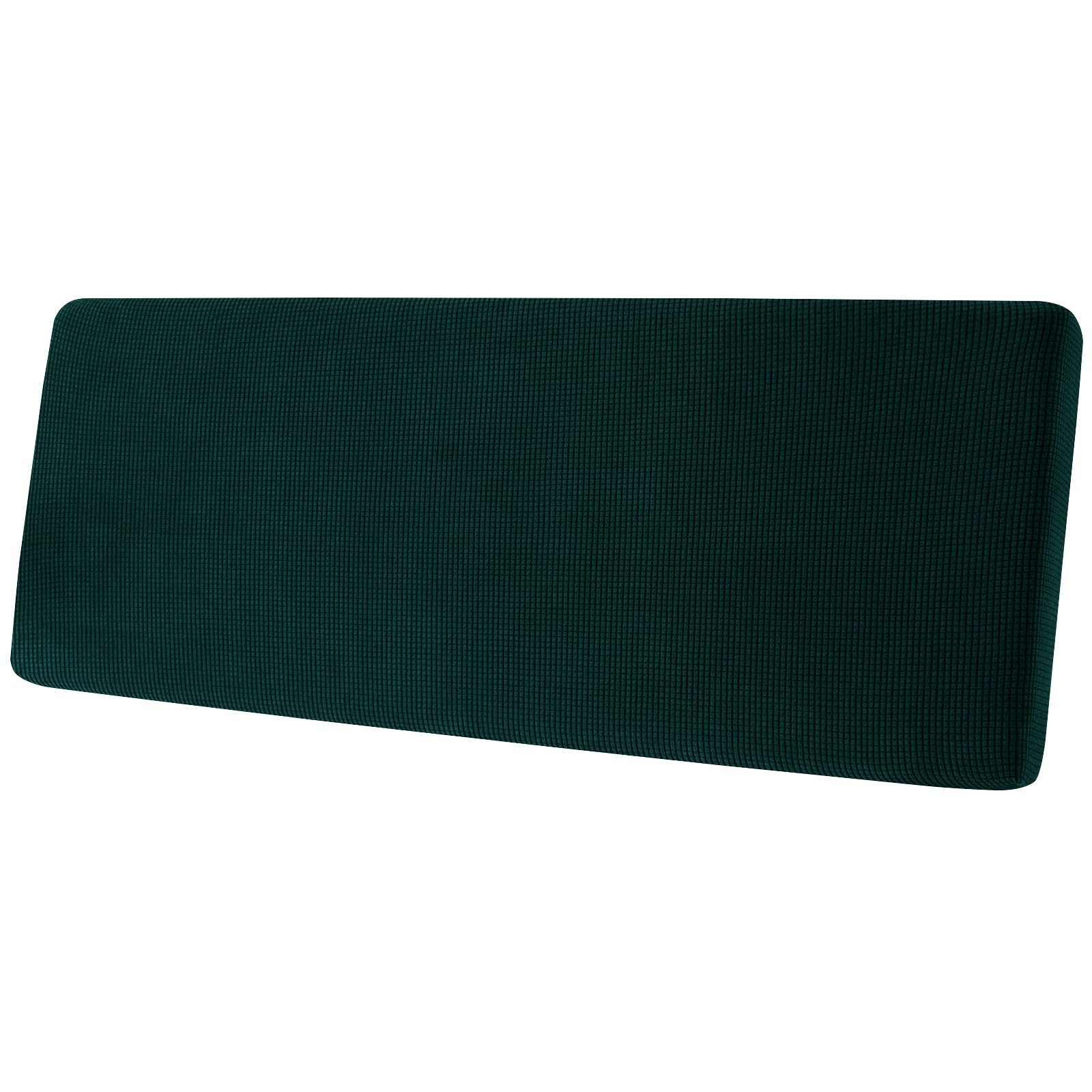 SYLC Stretch Sofa Seat Cushion Covers, Couch Settee Cushion Replacement for Lounge/Motorhome/Caravan Non-slip with Elastic Band and 4 Ties (Dark green,Large 4-Seater) — image 1