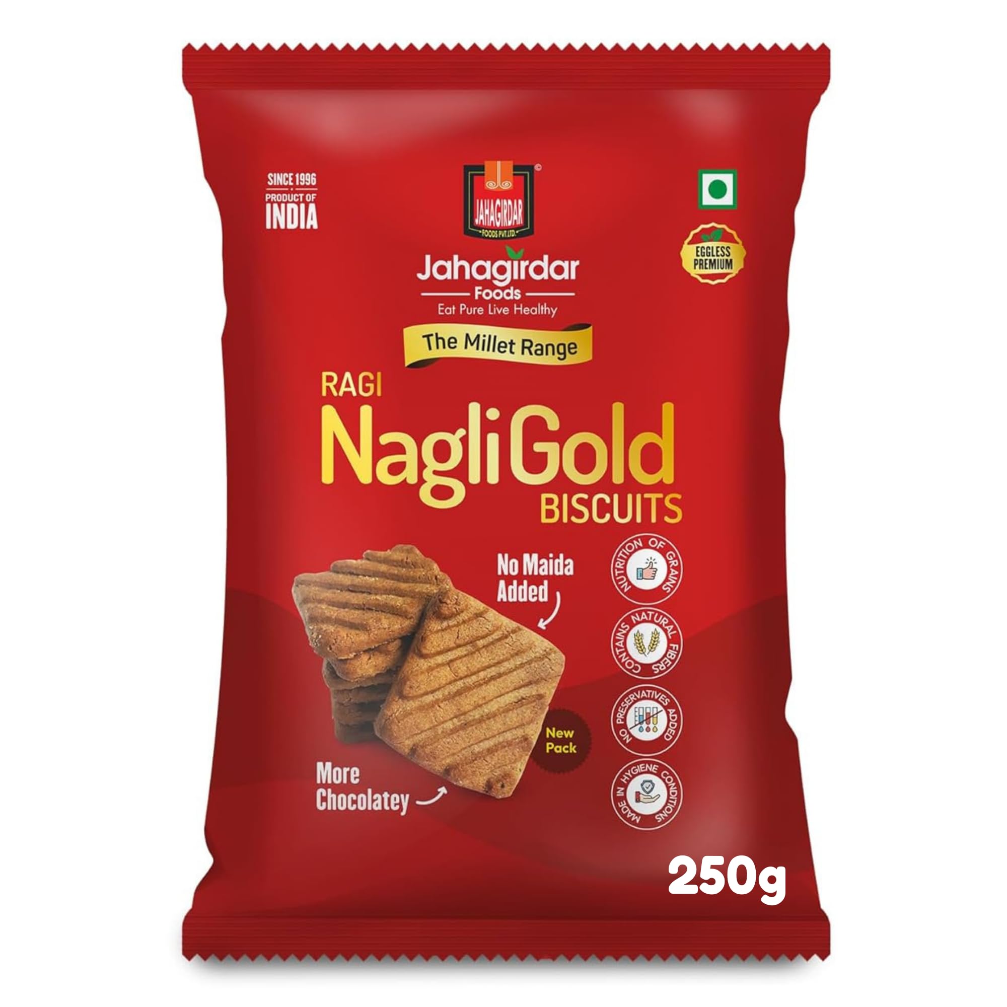 JAHAGIRDAR FOODS Chocolate Flavoured Ragi Biscuits | Cookies Whole Wheat Biscuits Home Made Biscuits | Maida Free | Diabetic | Fat Loss | Tiffin Biscuit - 250g (Pack of 1)-image-19
