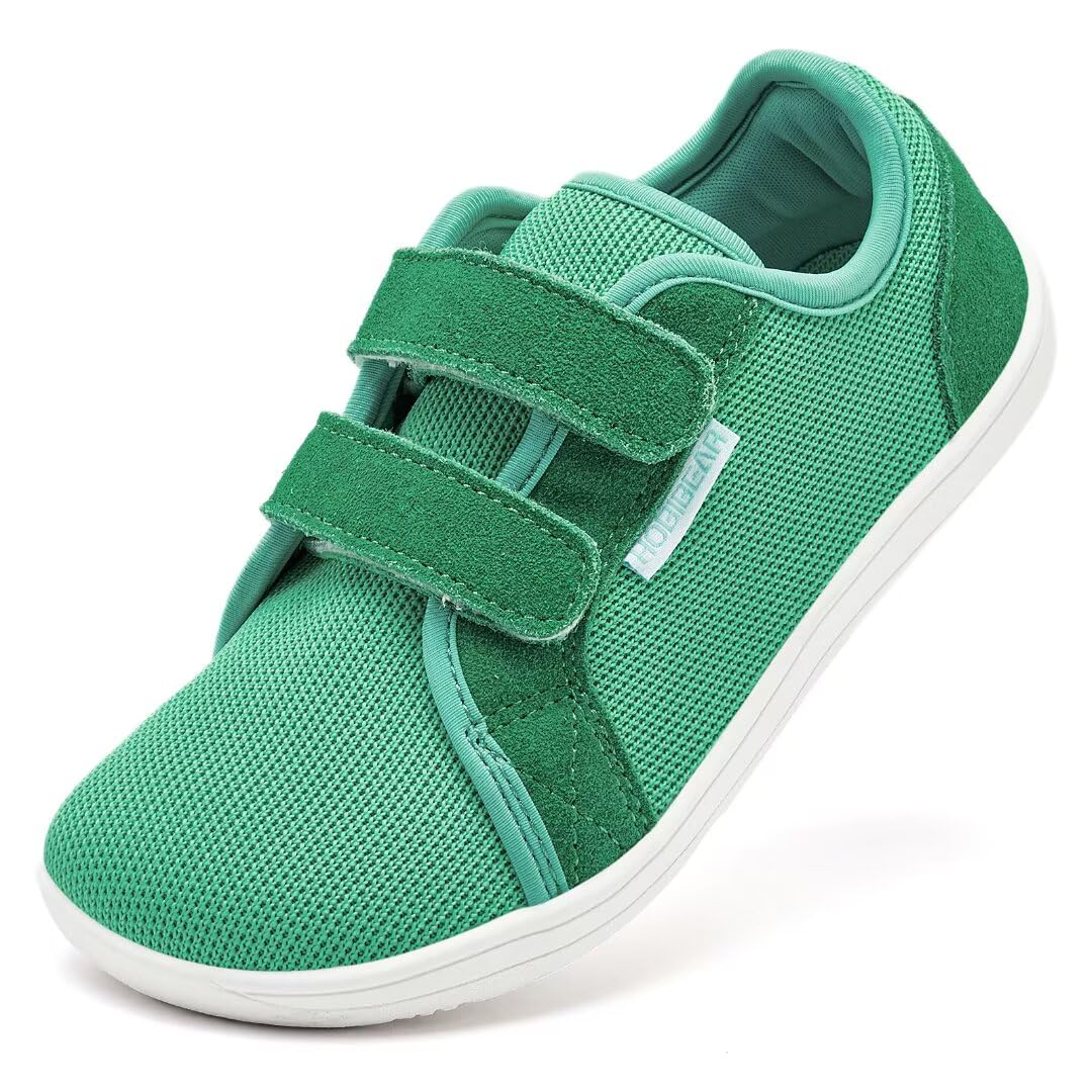 HOBIBEAR Kinder Breite Barfußschuhe für Jungen Mädchen Outdoor Trail Running Minimalist Walking Schuhe