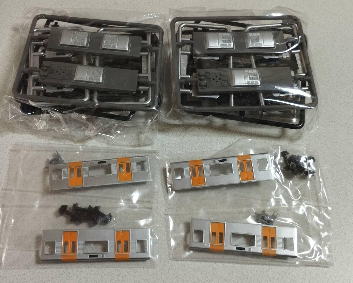 【未開封未組立】Bトレイン Bトレ 阪神1000系＋近鉄5820系 4両1箱 bトレイン阪神1000系&近鉄5820系 未開封未組立】Bトレイン 阪神1000系