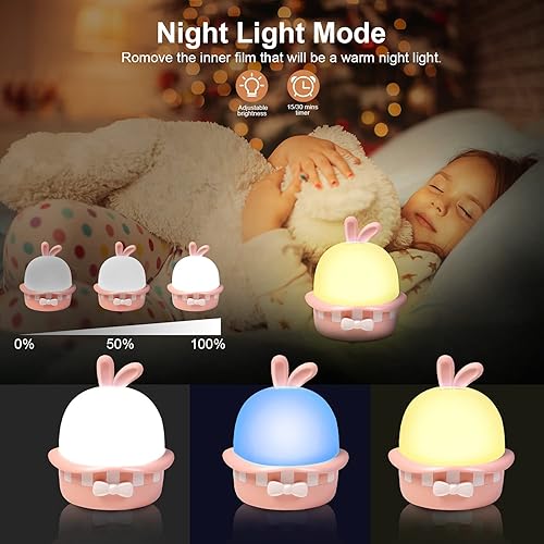 Miniatura 4 de Proyector de luz nocturna de estrella, proyector de galaxia de luces de bebé con control remoto, temporizador de rotación de 360 para niños, niñas,