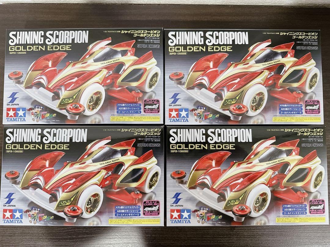 公式 ストアホビー・楽器・アート - ミニ四駆 SHINING SCORPION GOLDEN