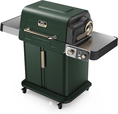 Ninja FlexFlame Grill and Smoker | Electric and Propane Grill,