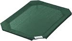 Coolaroo Replacement Cover, The Original Elevated Pet Bed by Coolaroo, Large, Brunswick Green