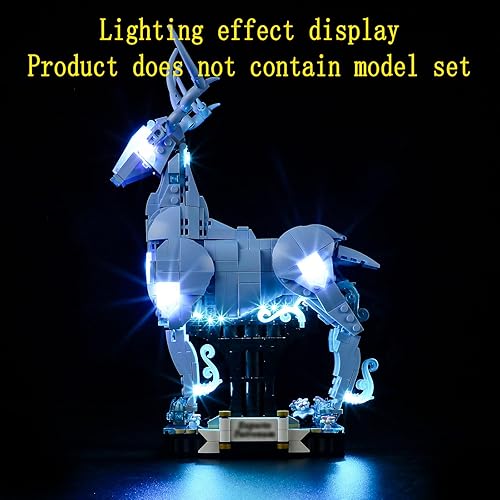 Miniatura 5 de Kit de luces LED compatible con Lego Expecto Patronum - para el juego de modelos 76414 (juego de modelos no incluido)