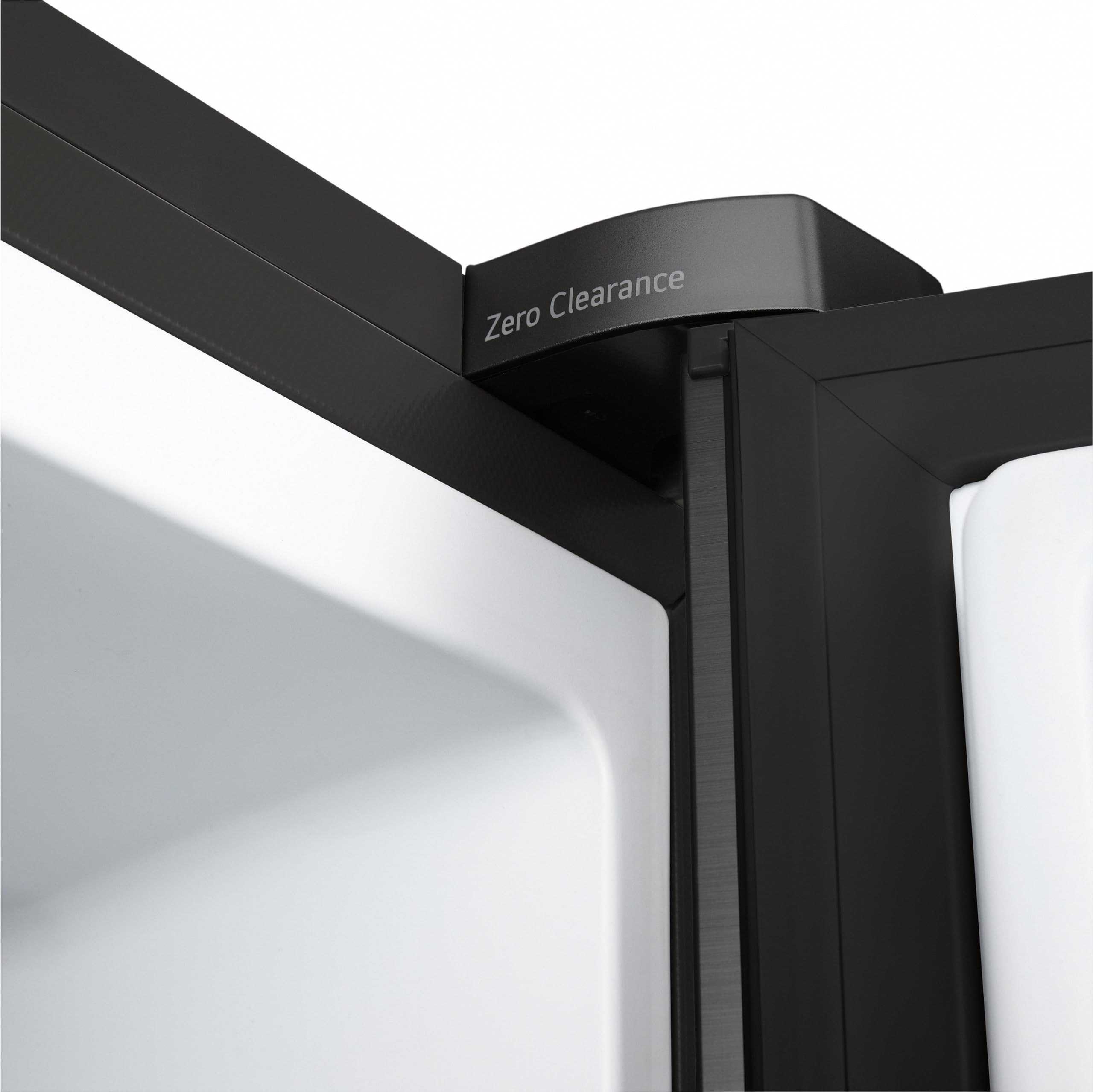 LG GMBS30SDEP SLIM Fit&Max Multi-Door Kühlschrank mit Gefrierfach (580 L, Energieklasse D) vollintegrierbar oder freistehend, DoorCooling+, LinearCooling, Schwarz