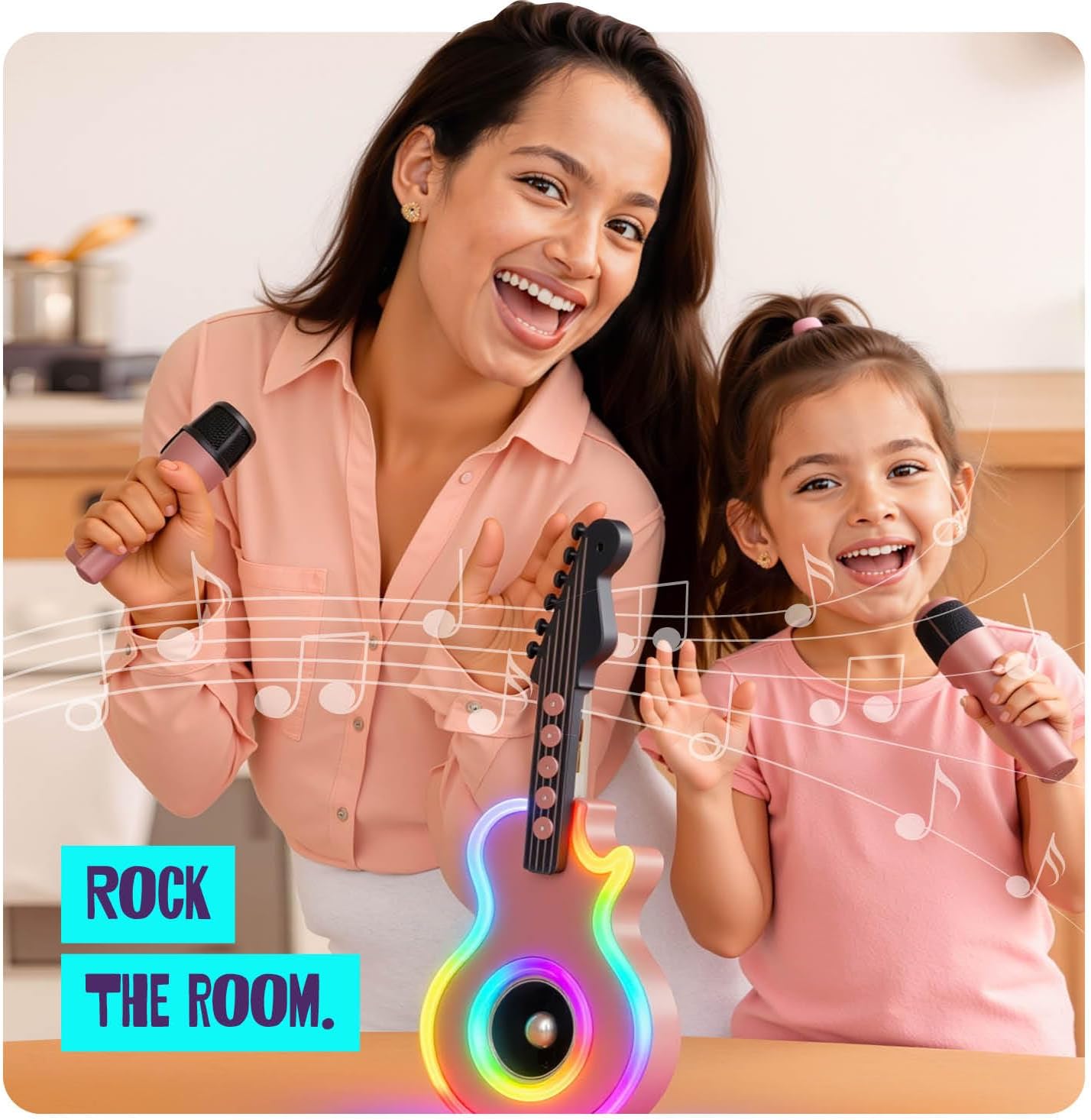Karaoke Machine Kids Mini Toy Microphone