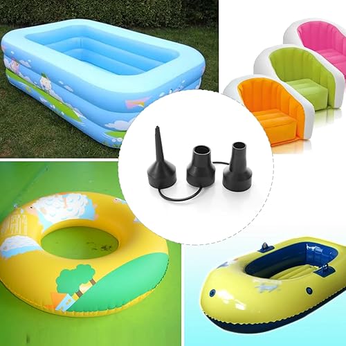 Miniatura 6 de Boquillas de reemplazo de bomba de aire,Boquillas de bomba de aire para inflables,Bombas de plástico Boquillas Cabeza Bomba de aire Adaptador de