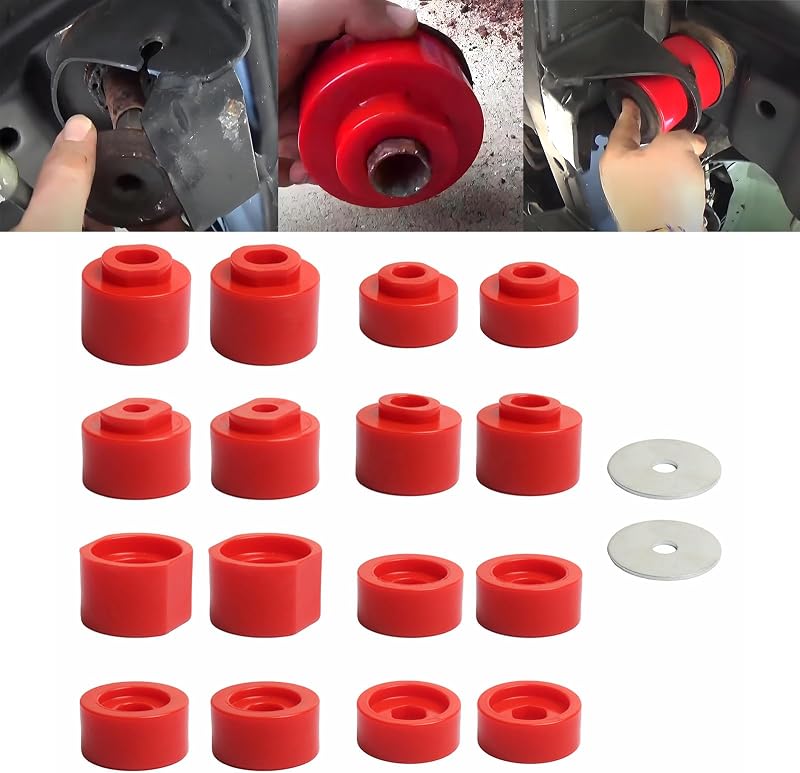 Kit de buchas de montagem da carroceria ATZTNUO CT009-R para Ford Explorer Sport Trac 2001–2005 – 10 peças