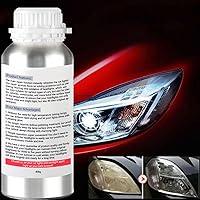 Vista 1 de 800g Líquido de Restauración de Faros Automáticos, Líquido para Restaurar Arañazos de Faros de Coche, Limpiador y Pulidor de Reparación de Faros