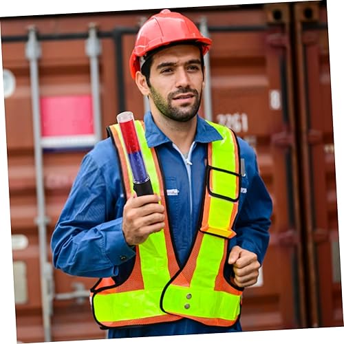 Miniatura 7 de GLEAVI Varita de tráfico luces intermitentes para vehículos Varita de control de tráfico Luminoso Stick para diciembre