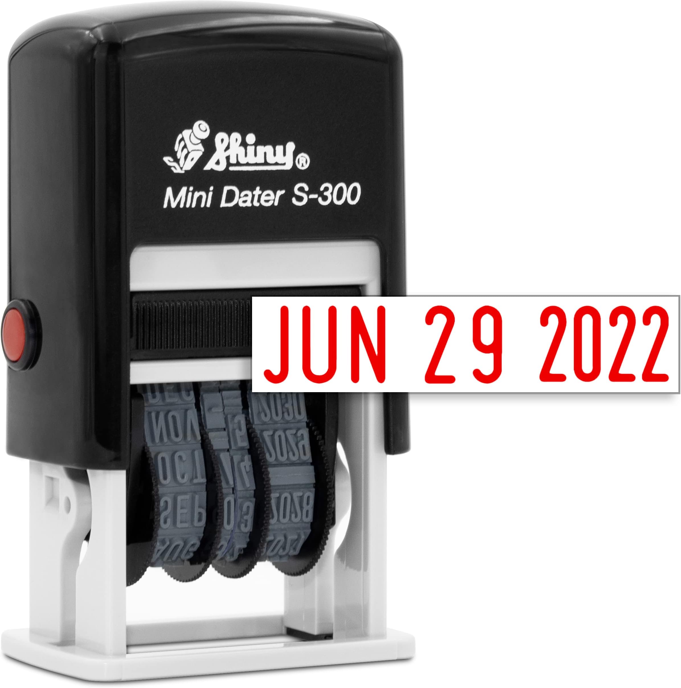 Rubber Stamp Creation S-300 Date Stamp - Red