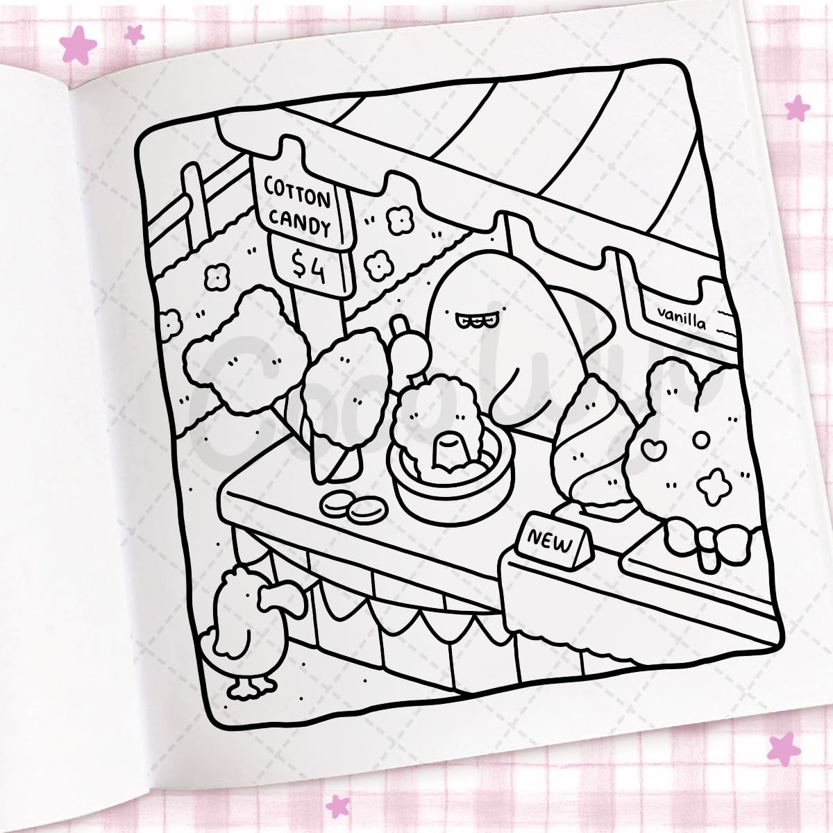 Cozy Days: Coloring Book for Adults and Kids - Preview 3