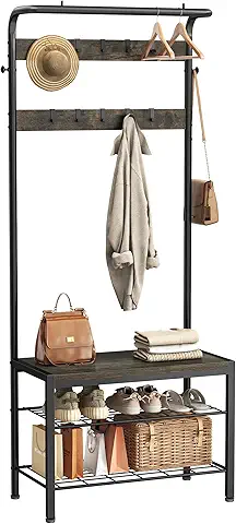 Entryway Bag Storage Rack