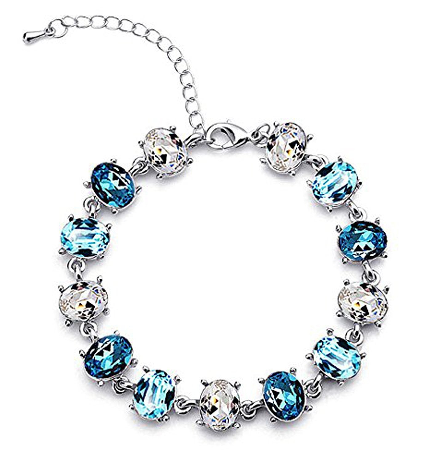 See full amazon price history chart for Valentine Gift By Shining Diva Crystal Bracelet for Women and Girls (Blue) (vg8335b) Valentine Gift By Shining Diva Crystal Bracelet for Women and Girls (Blue) (vg8335b) (B01N5WJWNK) Amazon Price History, Amazon Price Tracker